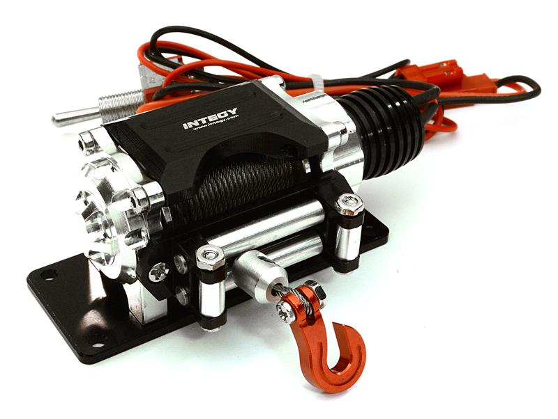 Billet Machined T3 Realistic Mega Winch for Scale Rock Crawler 1/10 Size