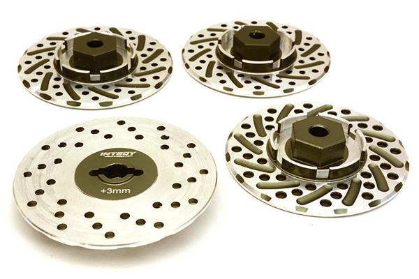 Alloy 44mm Brake Disc 12mm Hex +3 Offset for 1/10 Size RC Drift