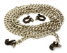 Realistic 1/10 Size Drag Chain & Tow Hooks w/ Bow Shackle for Off-Road Crawler