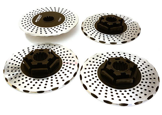 Realistic Alloy Brake Disc Set for Traxxas X-Maxx 4X4