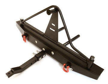 Realistic Rear Bumper for 1/10 Axial SCX-10 & SCX10 II w/ 43mm Mount
