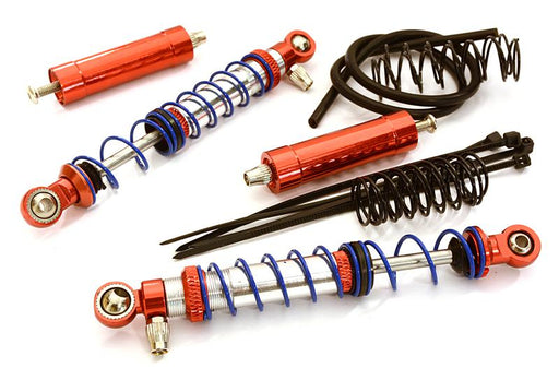 Realistic 82mm Off-Road Shocks w/ Remote Reservoirs for 1/10 Scale Crawler