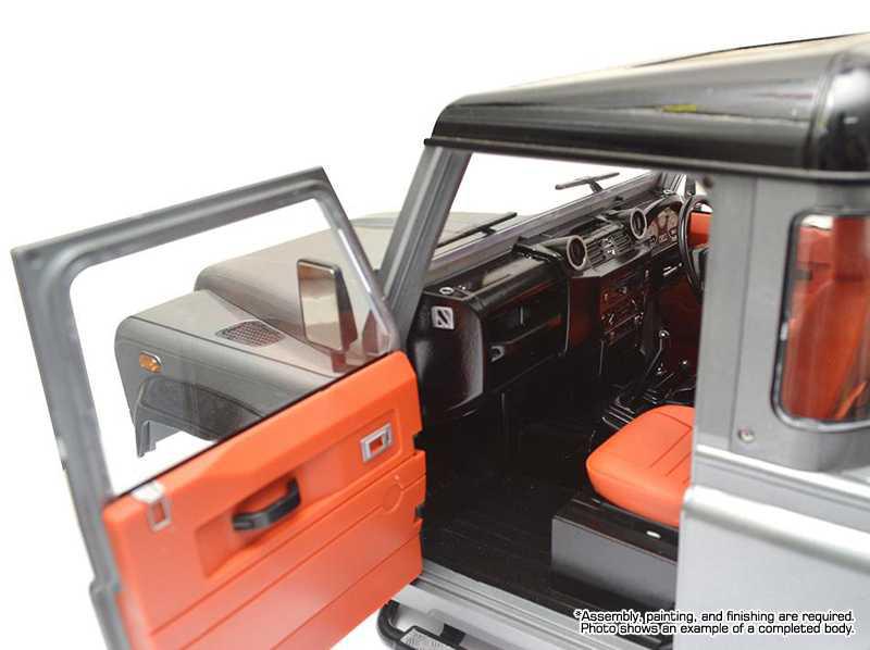 Hard Plastic Realistic Scale Body Kit for 1/10 Size D90 Pickup Gen-2 Off-Road