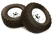 Realistic Spoke Off-Road 1.9 Size Wheel & All Terrain Tire (2) (O.D.=100mm)