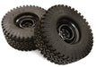 Realistic Spoke Off-Road 1.9 Size Wheel & All Terrain Tire (2) (O.D.=110mm)