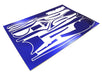 Scratch Resistance Sticker Set Decal for Traxxas 6507R TQi 2.4GHz 4CH Controller