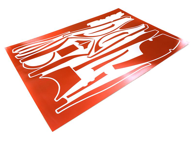 Scratch Resistance Sticker Set Decal for Traxxas 6507R TQi 2.4GHz 4CH Controller