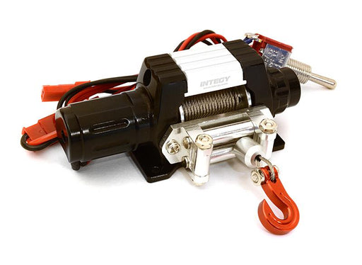 Billet Machined T10 Realistic High Torque Mega Winch for Scale 1/10 Rock Crawler