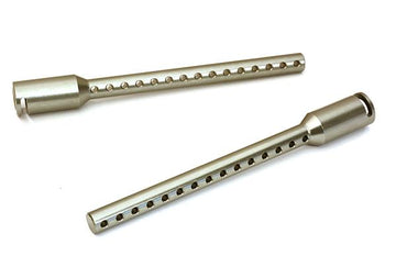 Billet Machined Alloy 5.5mm Size Body Post Extenders +75mm