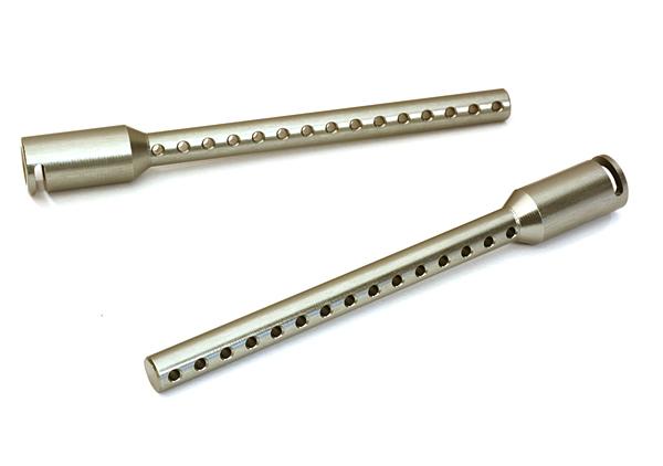 Billet Machined Alloy 5.5mm Size Body Post Extenders +75mm