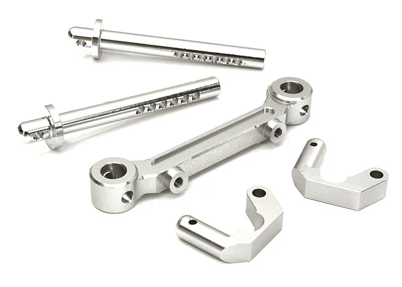 Billet Machined Front Body Mount Bracket w/ Posts for Axial 1/10 Yeti Rock Racer