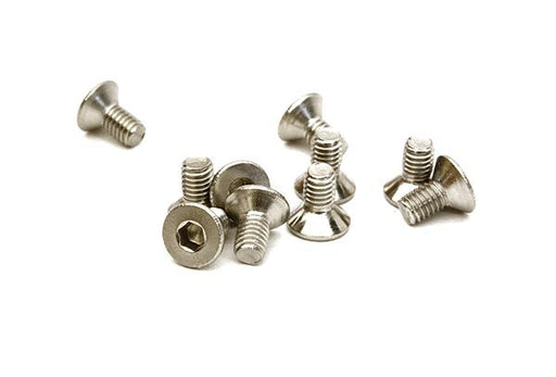 Steel 3 x 6mm Countersunk Hex Screw (10) RC Hardware