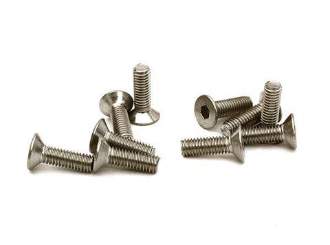 Steel 3 x 10mm Countersunk Hex Screw (10) RC Hardware