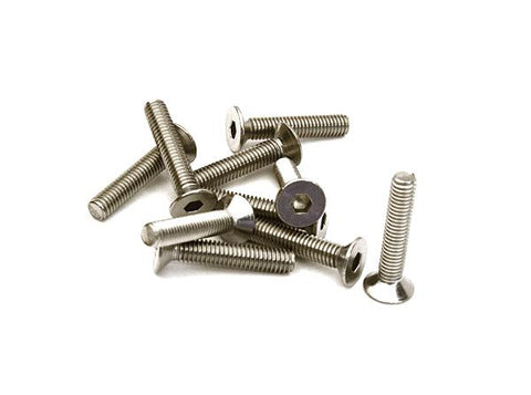 Steel 3 x 16mm Countersunk Hex Screw (10) RC Hardware