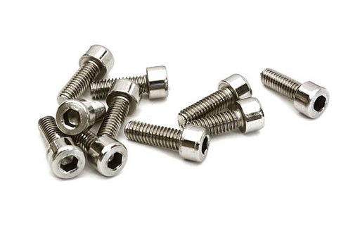 Steel 4 x 12mm Socket Head Hex Screw (10) RC Hardware
