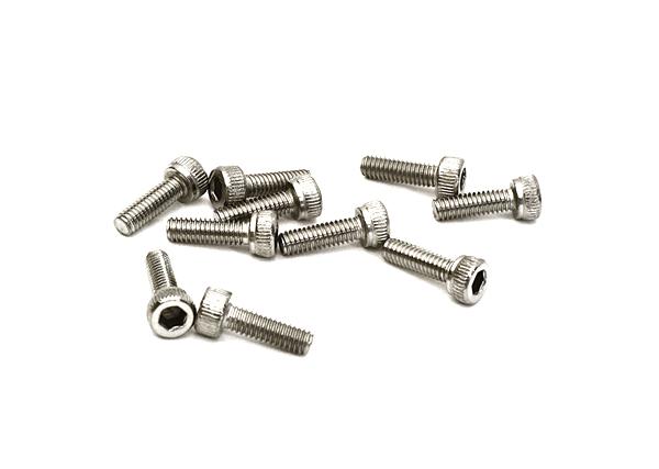 Steel 2.5 x 8mm Socket Head Hex Screw (10) RC Hardware