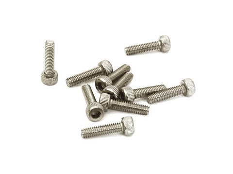 Steel 2.5 x 10mm Socket Head Hex Screw (10) RC Hardware