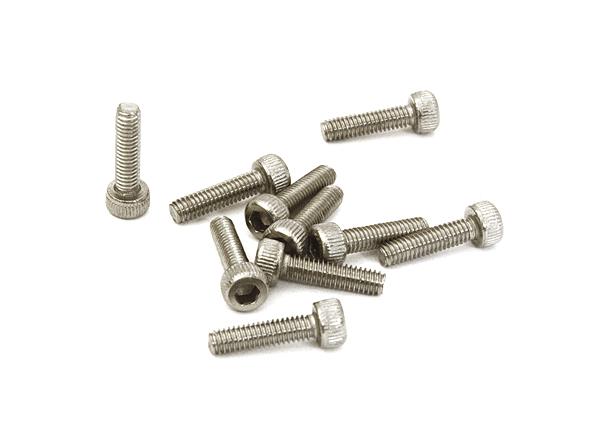 Steel 2.5 x 10mm Socket Head Hex Screw (10) RC Hardware