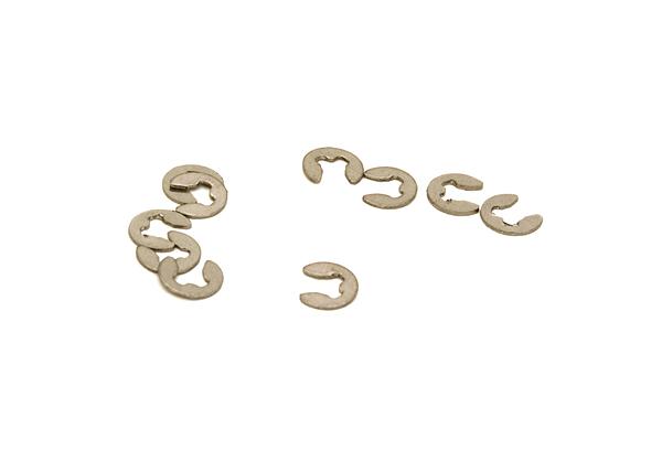 Steel 2mm E-Clip (10) RC Hardware