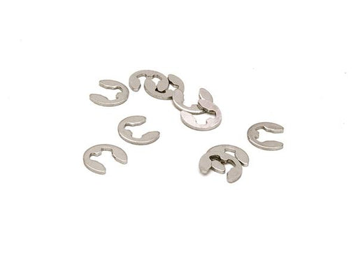 Steel 3mm E-Clip (10) RC Hardware