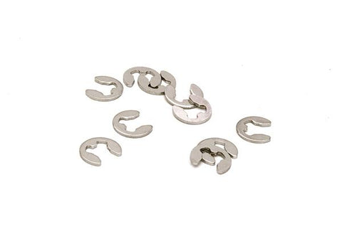 Steel 3mm E-Clip (10) RC Hardware