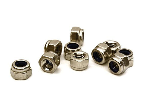 Steel 4mm Size Hex Lock Nut (10) RC Hardware