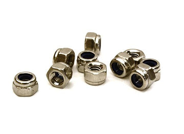 Steel 4mm Size Hex Lock Nut (10) RC Hardware