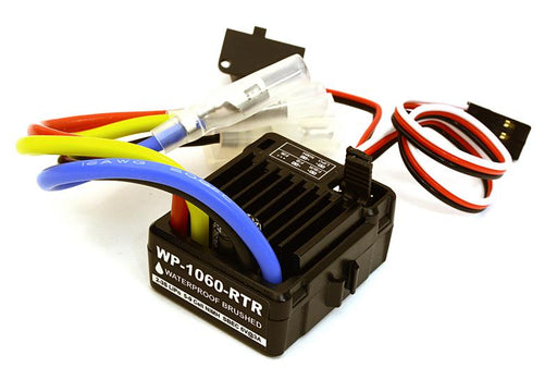 WP-1060 Brushed Electronic Speed Controller 60A ESC for 1/10 Scale Crawler