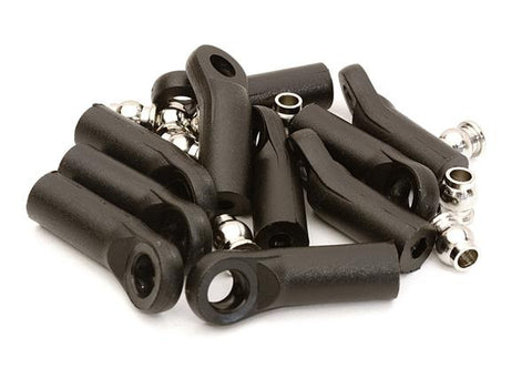 M3 Size Angled 28mm Length Ball Ends Type Tie Rod Ends, w/ 3mm Ball Links