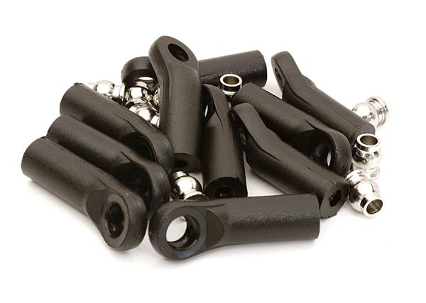 M3 Size Angled 28mm Length Ball Ends Type Tie Rod Ends, w/ 3mm Ball Links