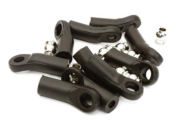 M3 Size Angled 25mm Length Ball Ends Type Tie Rod Ends, w/ 3mm Ball Links