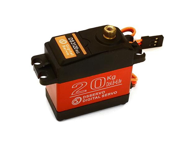 DS3120MG Standard Size Digital Servo 20kg Torque 40x20x41mm 0.16s 278oz-in