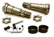Billet Machined +6mm Ext. Stub Axles for C27070, C27071 & C27072