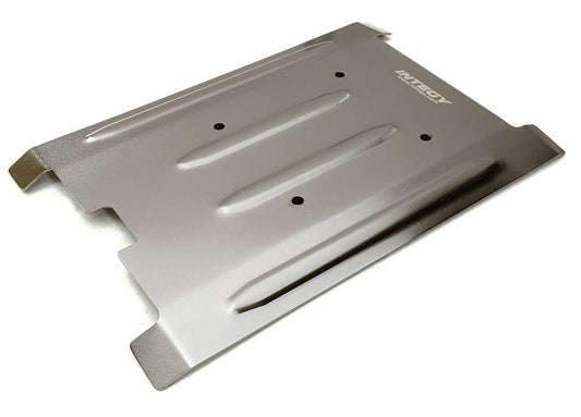 Stainless Steel (Coated) Center Skid Plate for Traxxas 1/10 E-Revo(-2017),Summit