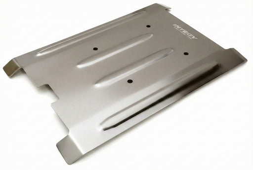 Stainless Steel (Coated) Center Skid Plate for Traxxas 1/10 E-Revo(-2017),Summit