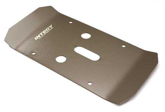 Stainless Steel (Coated) Center Skid Plate for Traxxas 1/10 E-Maxx