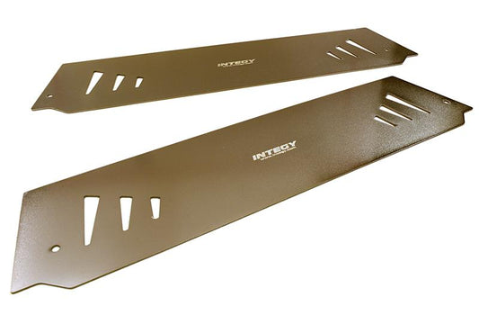 Stainless Steel Side Protection Skid Plates for Traxxas X-Maxx 4X4