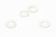 Plastic 3.5x6.8mm Washer Spacer 1.2mm Thickness (4pcs)