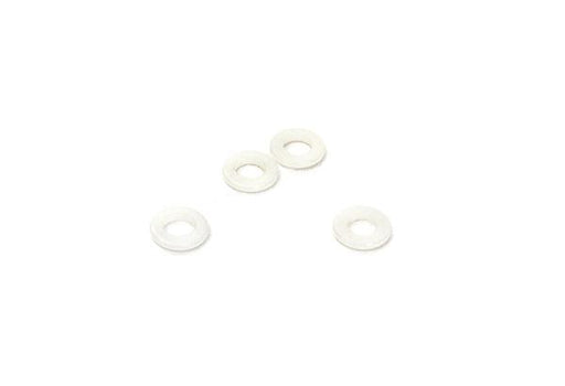 Plastic 3.5x6.8mm Washer Spacer 1.2mm Thickness (4pcs)