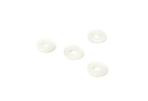 Plastic 3x7mm Washer Spacer 1mm Thickness (4pcs)