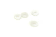 Plastic 3x6.4mm Washer Spacer 2mm Thickness (4pcs)
