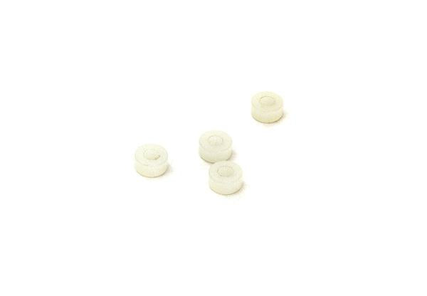 Plastic 1.9x4.1mm Washer Spacer 2.1mm Thickness (4pcs)