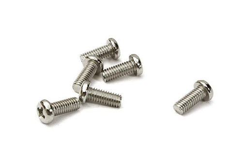 Metal 4 x 10mm Button Head Phillips Screw (6) RC Hardware