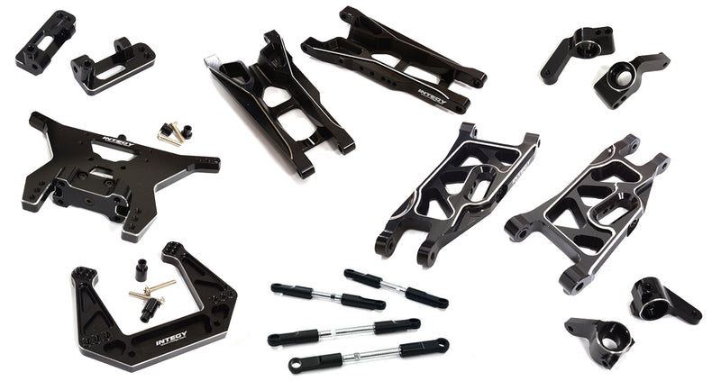 Billet Machined Alloy Suspension Kit for 1/10 Stampede 2WD, Rustler 2WD, Bigfoot