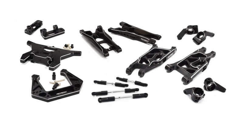 Billet Machined Alloy Suspension Kit for 1/10 Stampede 2WD, Rustler 2WD, Bigfoot