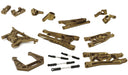 Billet Machined Alloy Suspension Kit for 1/10 Stampede 2WD, Rustler 2WD, Bigfoot