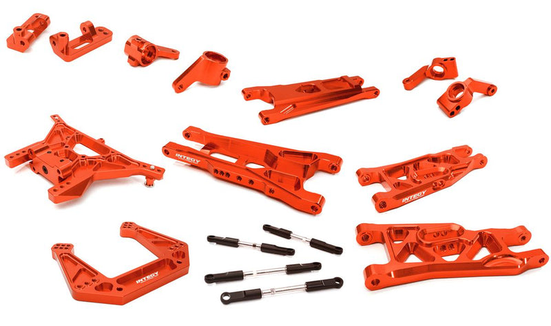 Billet Machined Alloy Suspension Kit for 1/10 Stampede 2WD, Rustler 2WD, Bigfoot