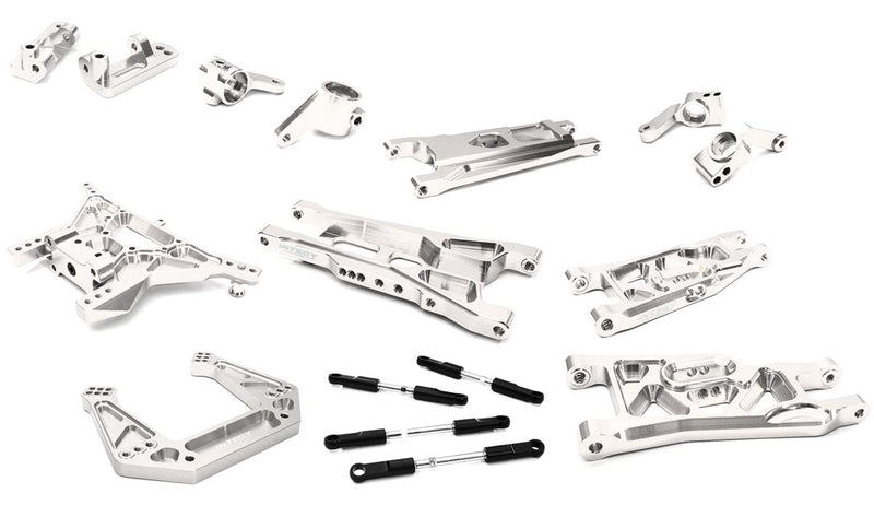 Billet Machined Alloy Suspension Kit for 1/10 Stampede 2WD, Rustler 2WD, Bigfoot