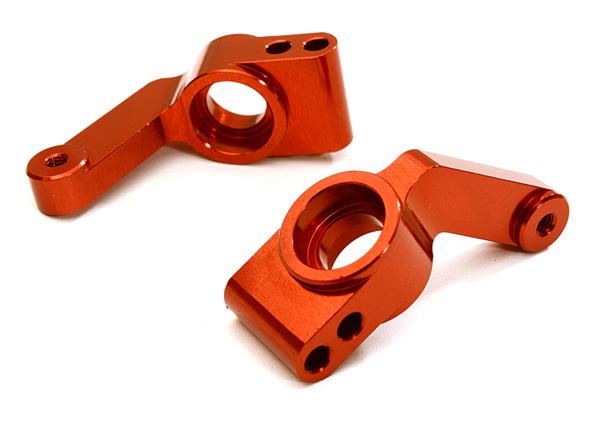 Billet Alloy Rear Hub Carriers for Stampede 2WD, Rustler 2WD, Slash 2WD, Bigfoot