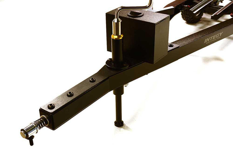 Machined Alloy Dual Axle Boat Trailer Kit for 1/10 Scale RC 670x190x160mm